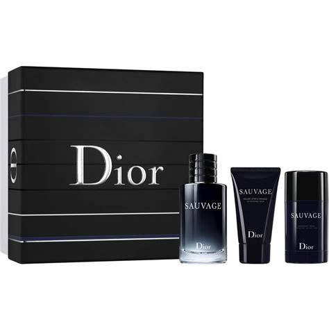 dior sauvage aftershave gift set.